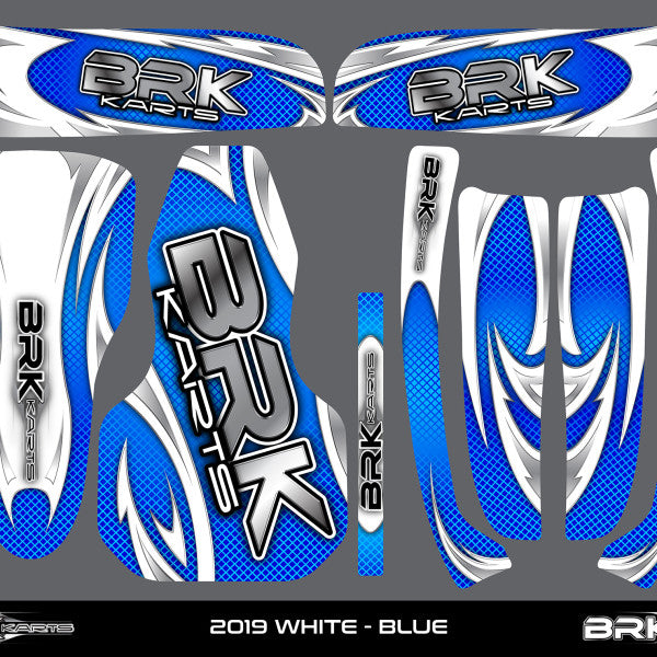 Sticker Kit - Fusion X1 (White)