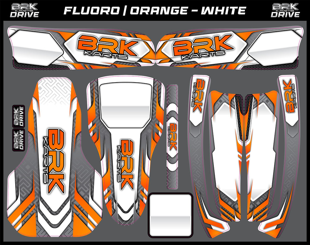 Drive Sticker Kit (Fluoro)