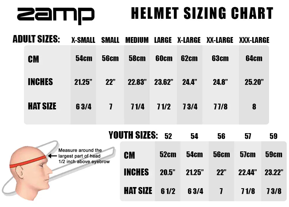 ZAMP RZ-65D Graphic Helmet
