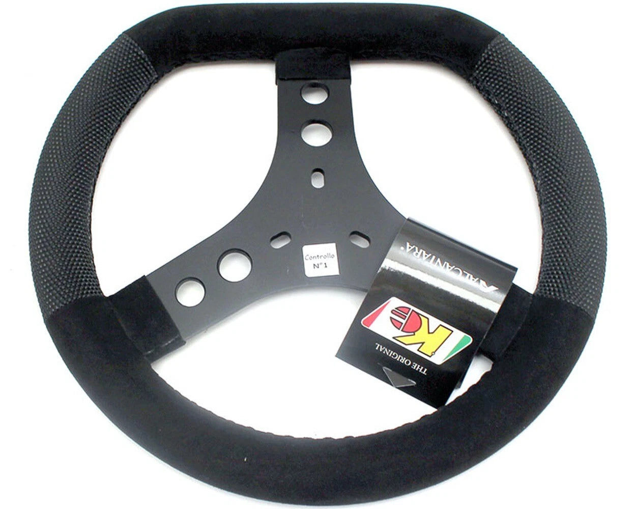 KG Black Steering Wheel