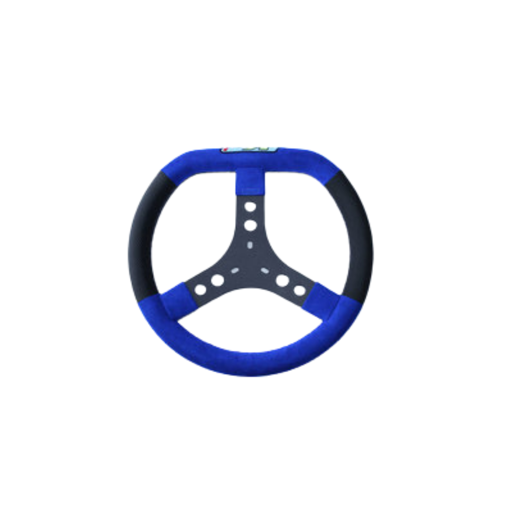 KG Blue Flat Top Steering Wheel