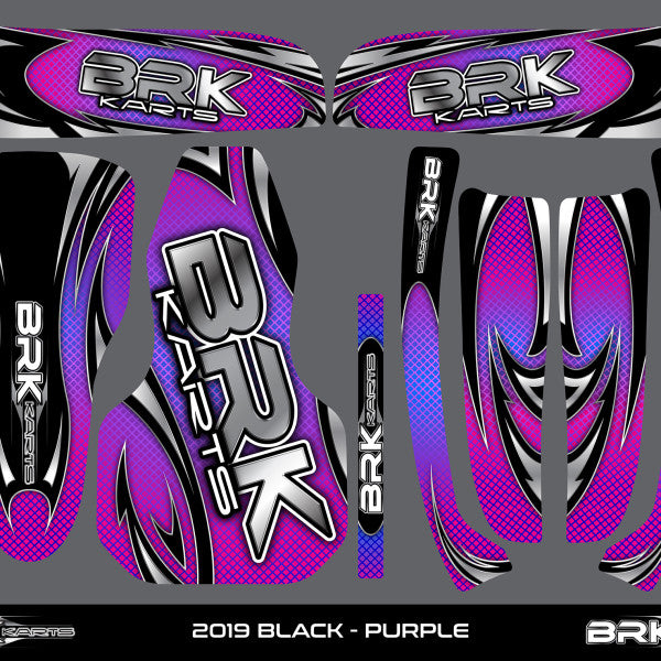 Sticker Kit - Fusion X1 (Black)