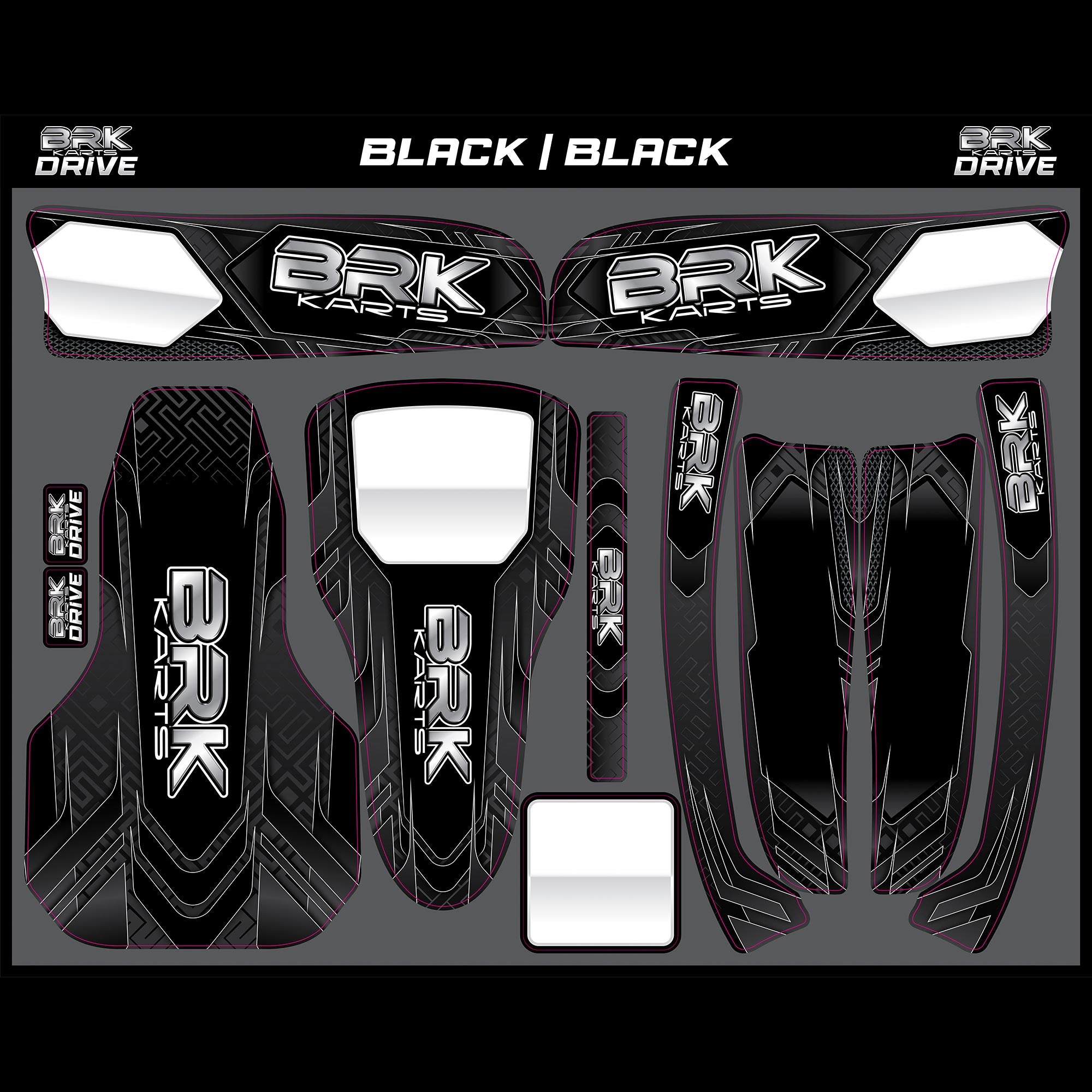 Drive Sticker Kit (Black)