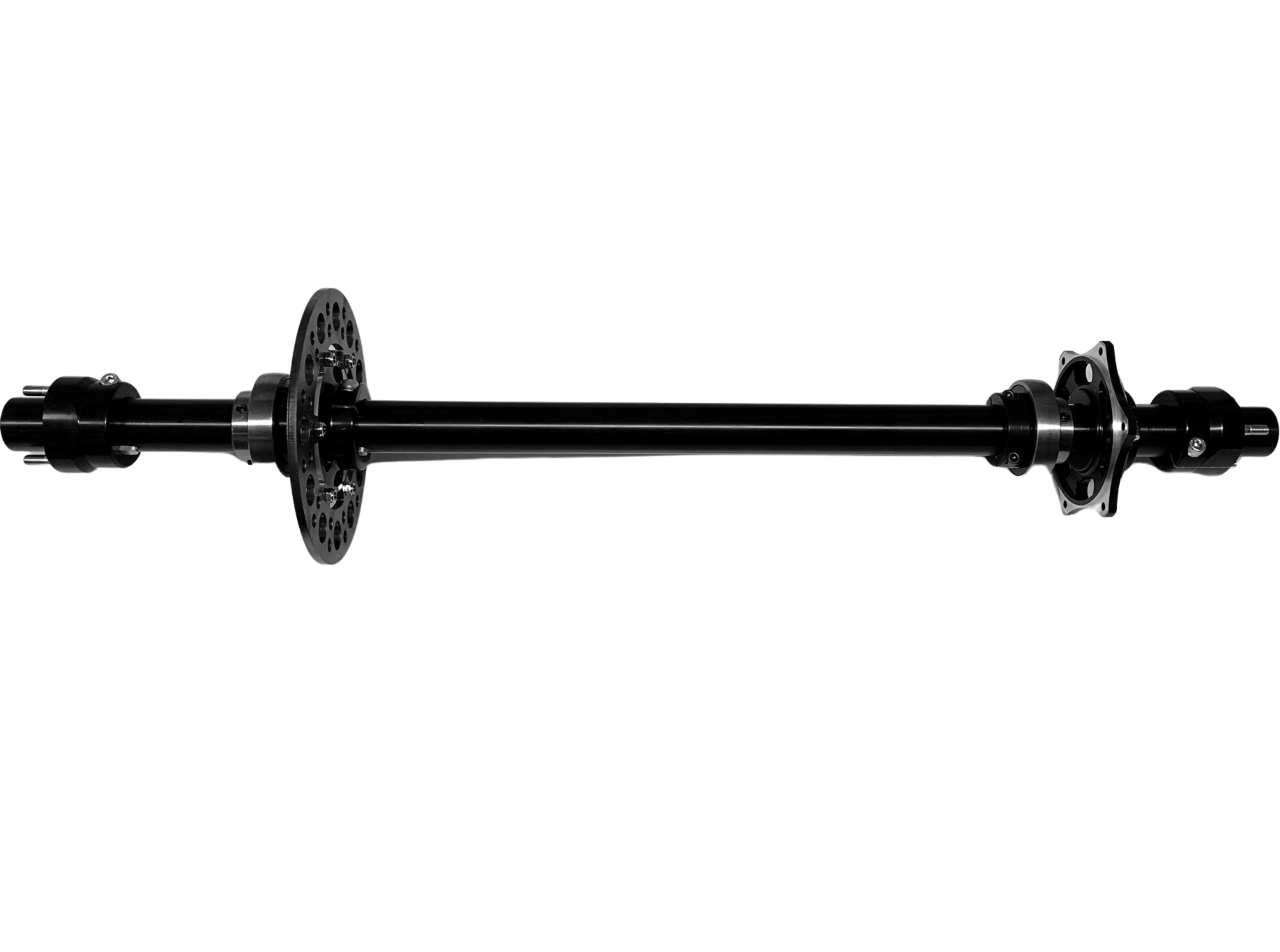 Complete 'Drop In' BRK Axle - Annodised Black 950mm Long