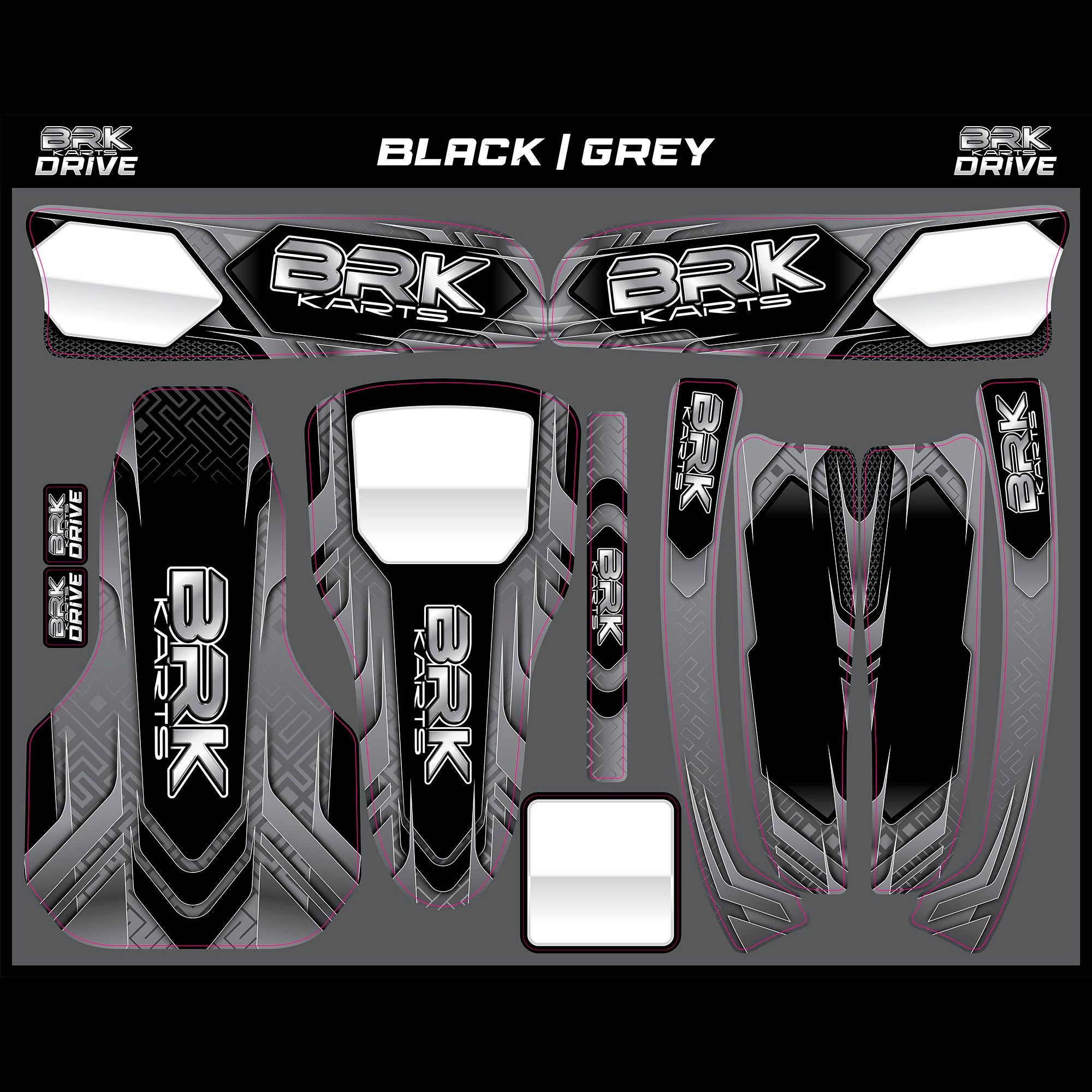 Drive Sticker Kit (Black)