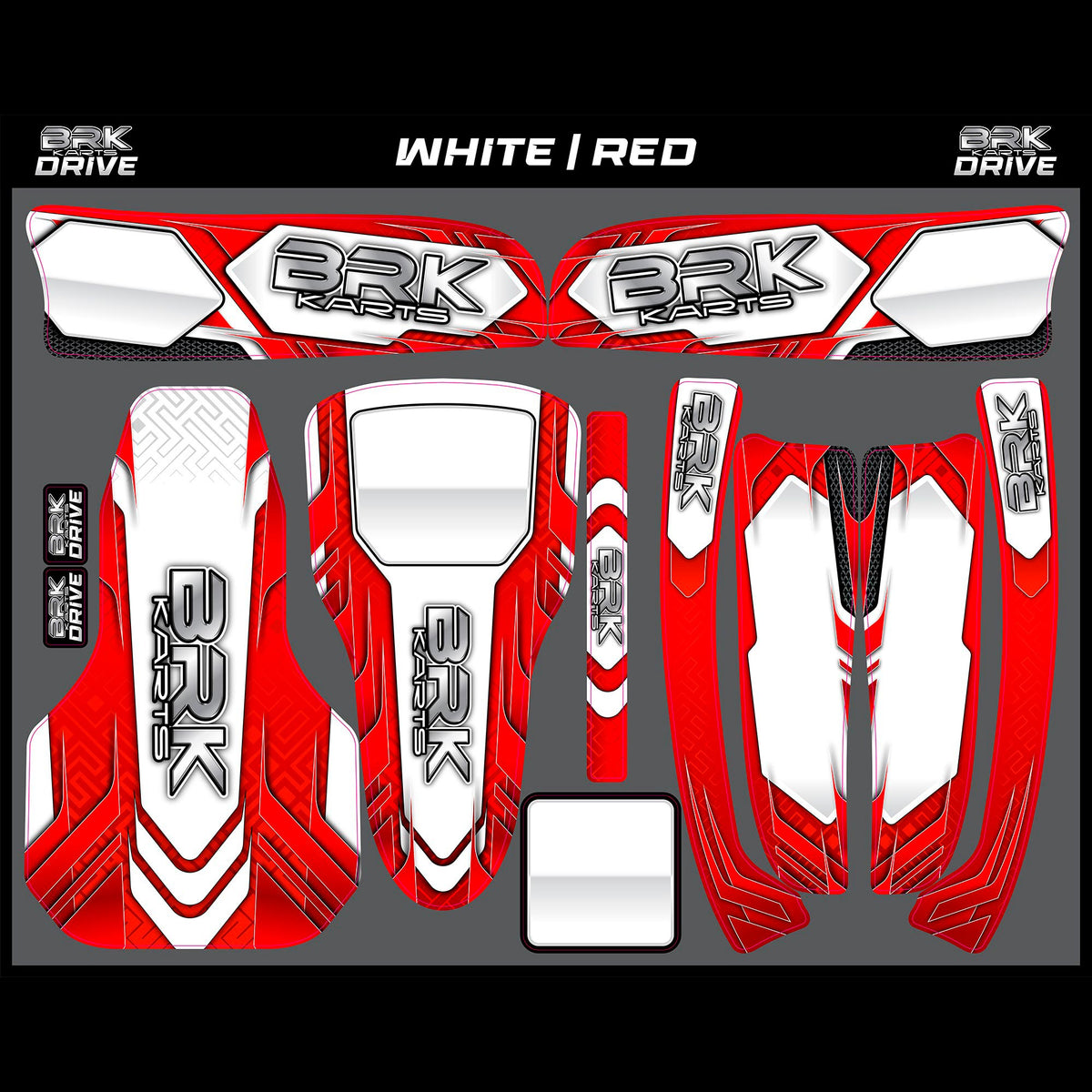 Drive Sticker Kit (White)