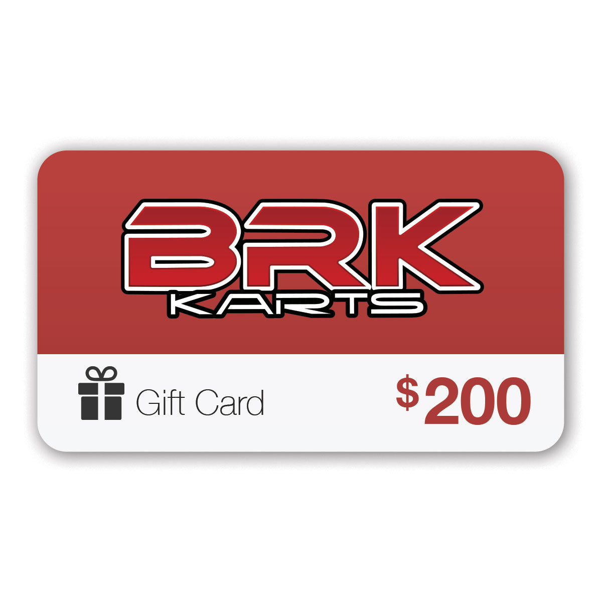 BRK Karts Gift Card - $200